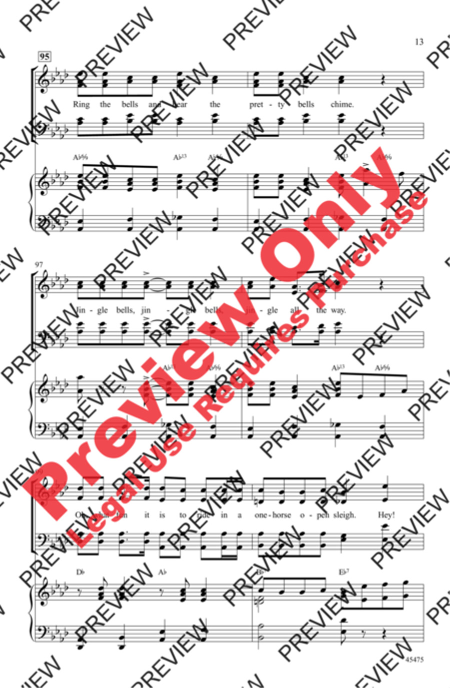 Kay Thompson's Jingle Bells - SoundTrax CD (CD only) Choir scores gallery preview page 13