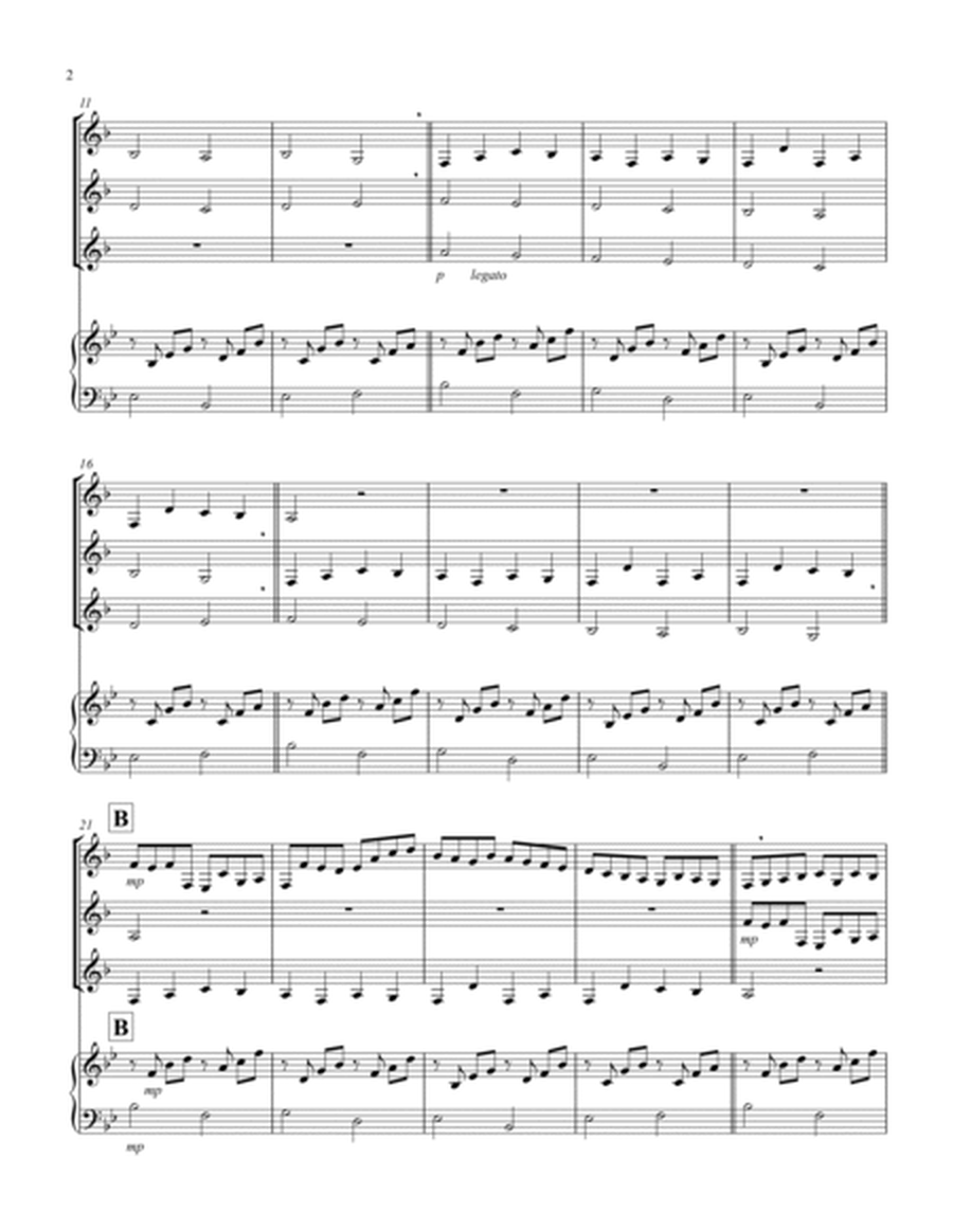 Canon (Pachelbel) (Bb) (French Horn Trio, Keyboard)