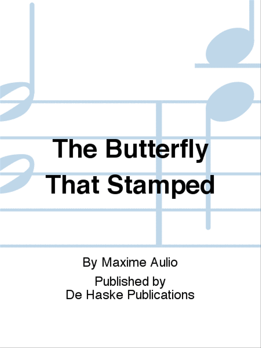 The Butterfly That Stamped Concert Band scores gallery preview page 1