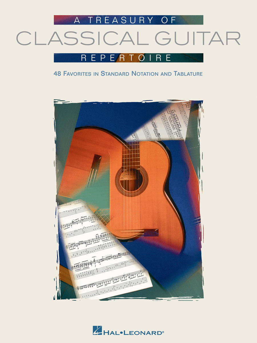 A Treasury of Classical Guitar Repertoire Acoustic Guitar scores gallery preview page 1