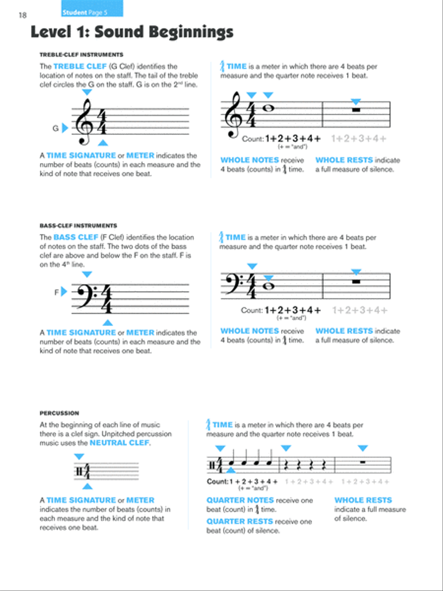 Sound Innovations for Concert Band, Book 1 Concert Band scores gallery preview page 19