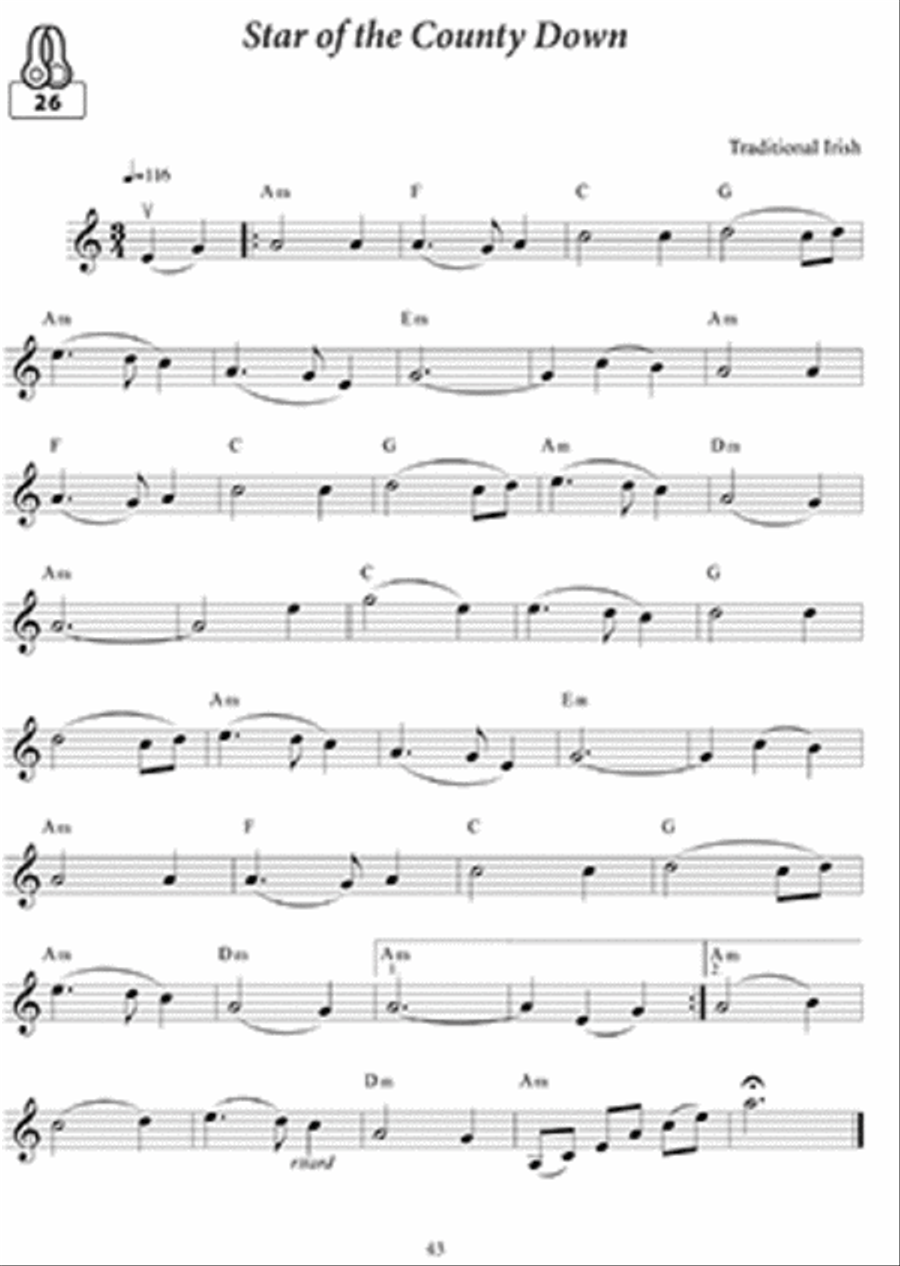 Great Fiddling Tunes - Beautiful Airs & Ballads of the British Isles Violin scores gallery preview page 4