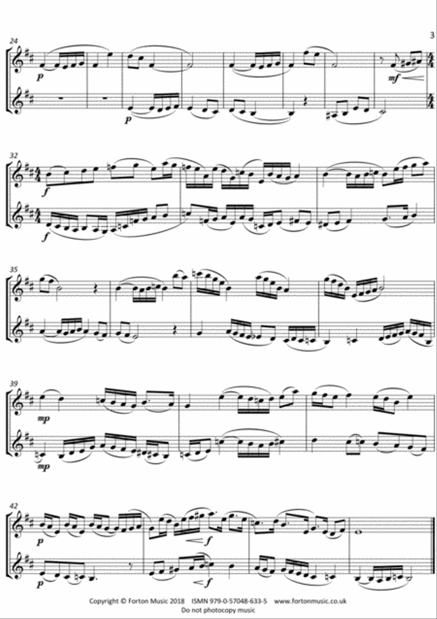 Prelude and Jig Score scores gallery preview page 3