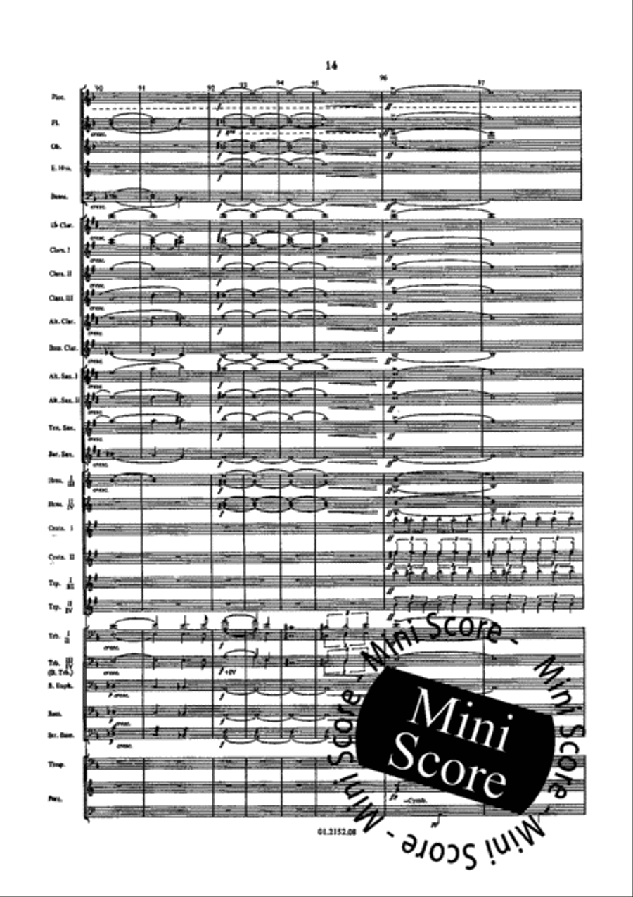 Le Roi D'Ys Le Roi D'Ys Concert Band scores gallery preview page 20