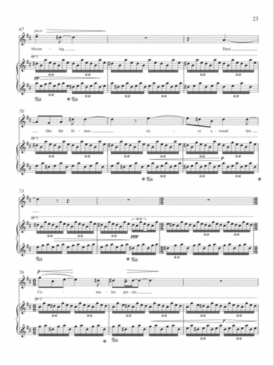 Daybreak Soprano Voice scores gallery preview page 6
