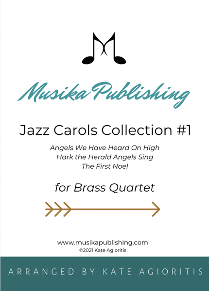 Jazz Carols Collection #1 for Brass Quartet image number null