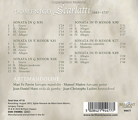 Mandolin Sonatas
