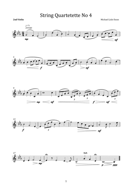 String Quartetette No 4 image number null
