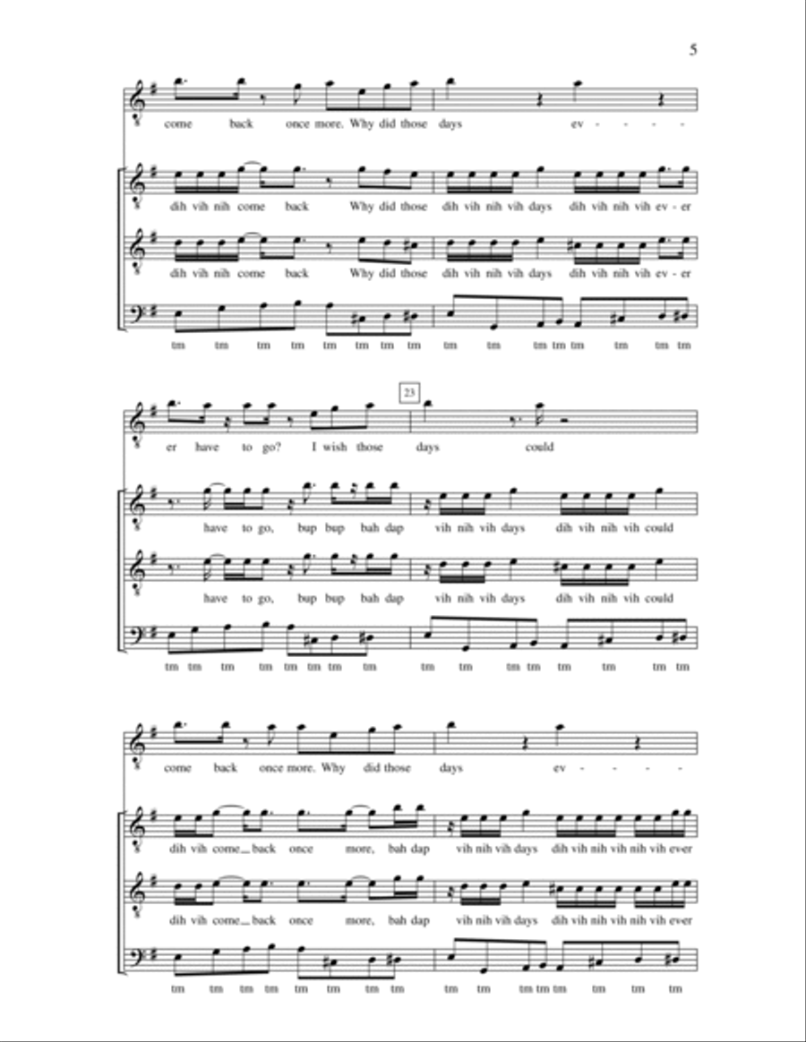 I Wish 3-Part scores gallery preview page 5