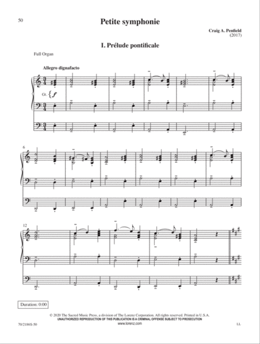 Inspirations Organ Solo scores gallery preview page 14
