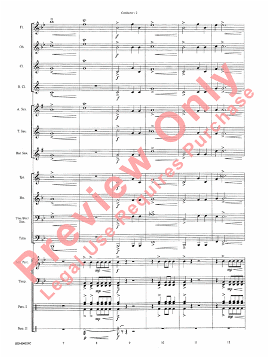 Serengeti Dreams Serengeti Dreams Concert Band scores gallery preview page 4