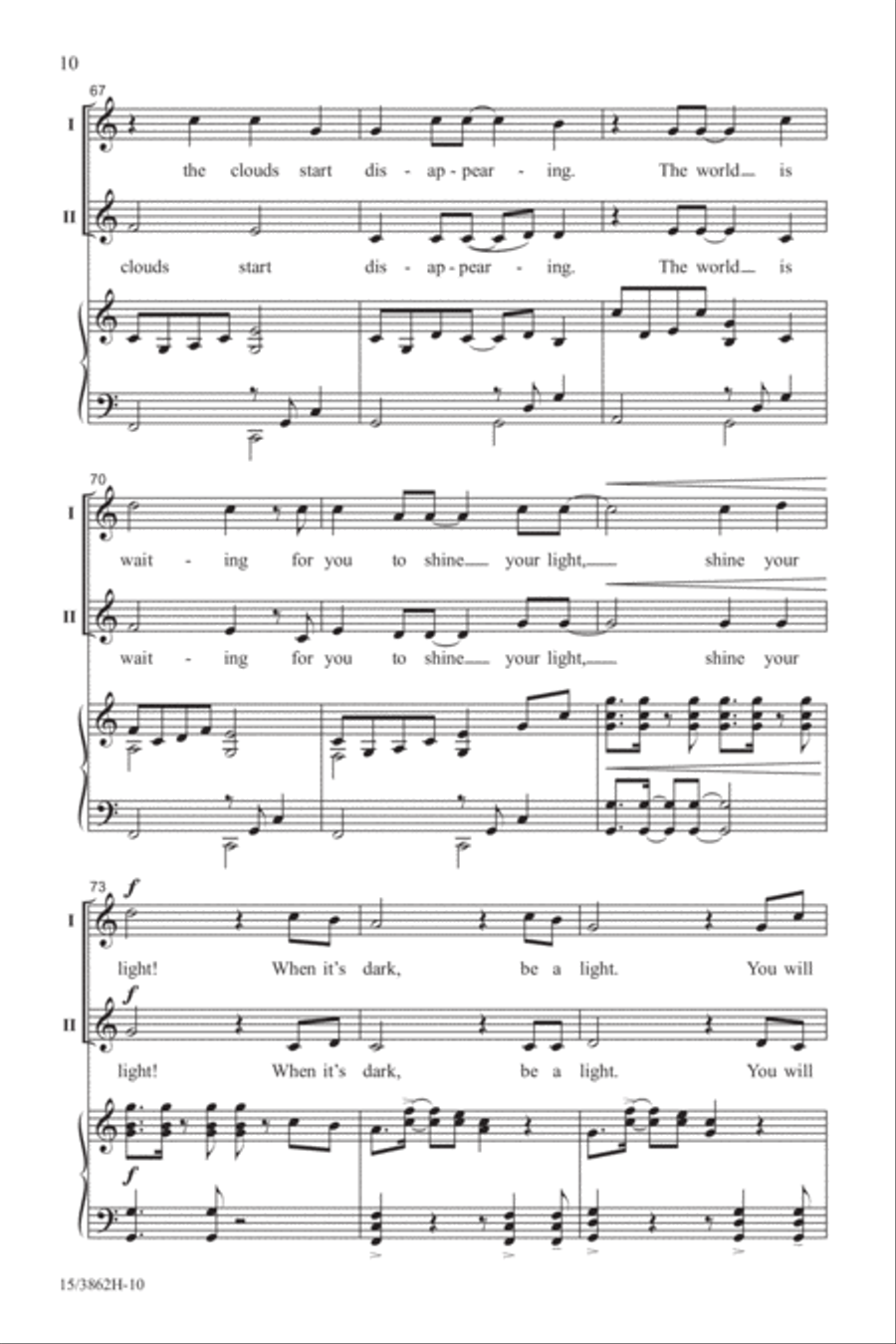 Make It Shine Make It Shine 2-Part scores gallery preview page 10