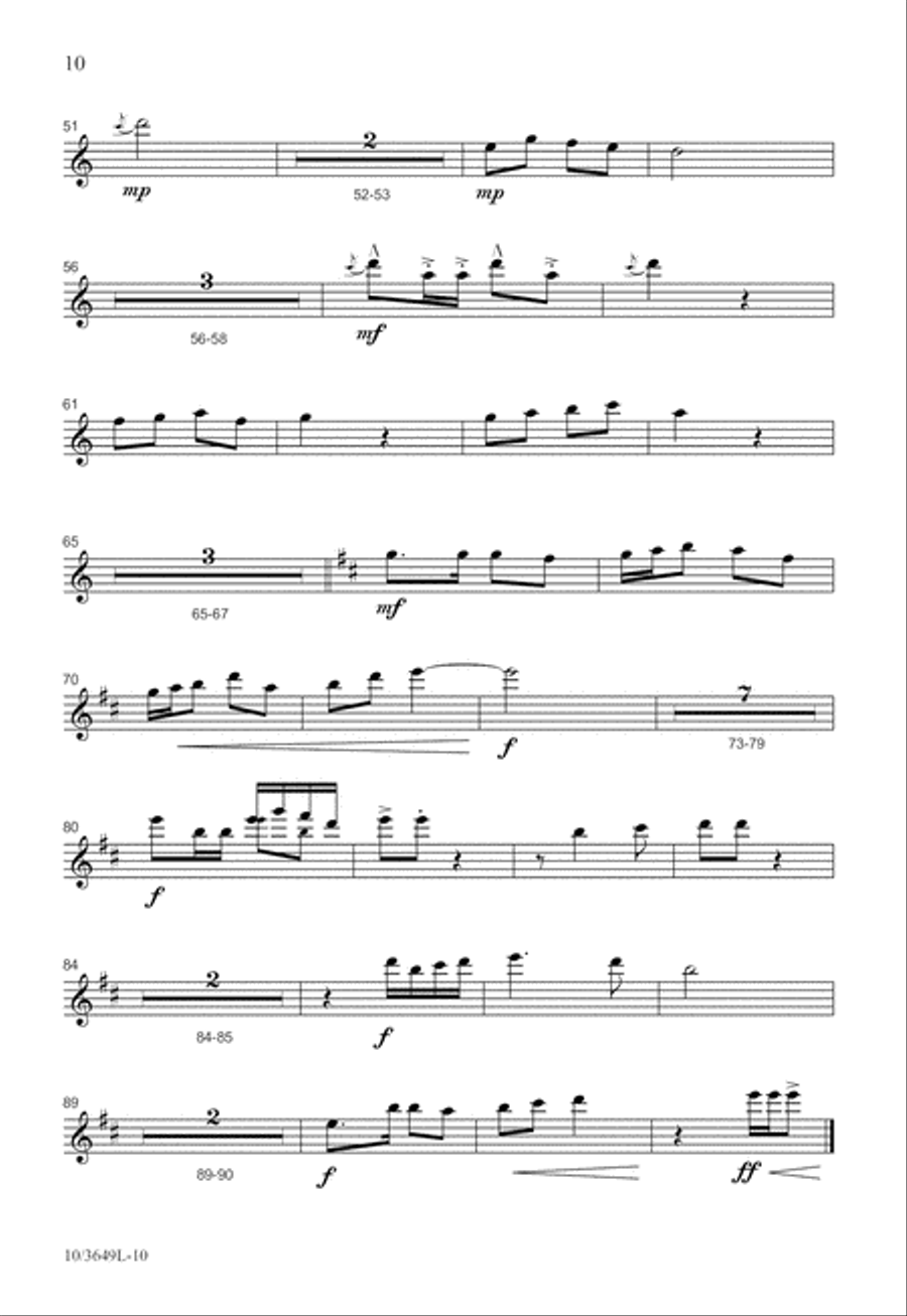 God Made Manifest God Made Manifest 4-Part scores gallery preview page 10