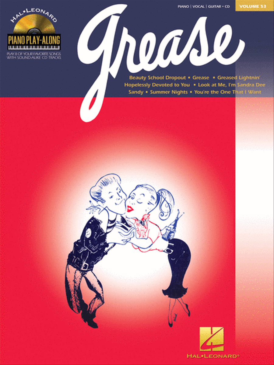 Grease Piano, Vocal, Guitar scores gallery preview page 1