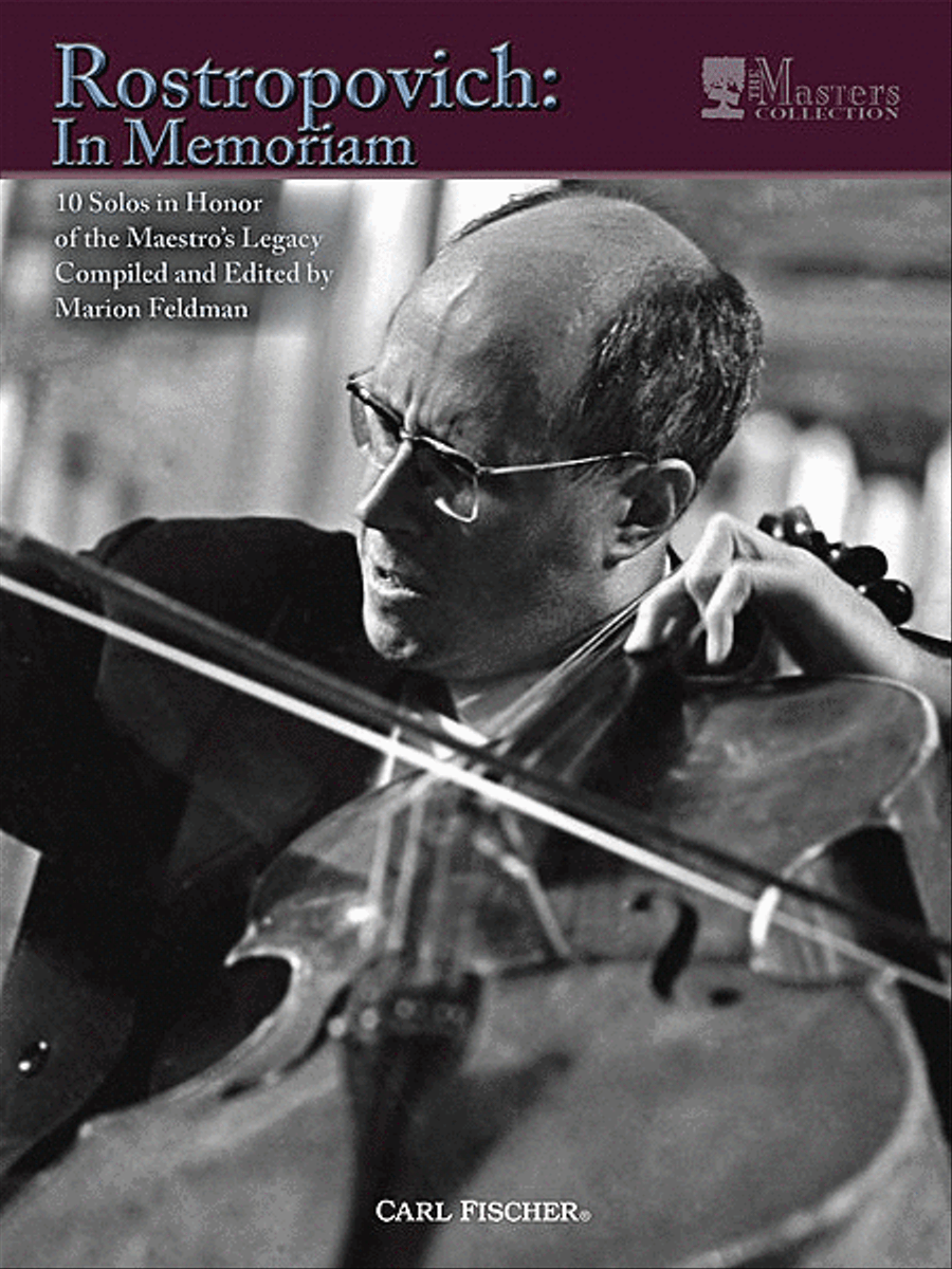 Rostropovich: In Memorium Cello scores gallery preview page 1