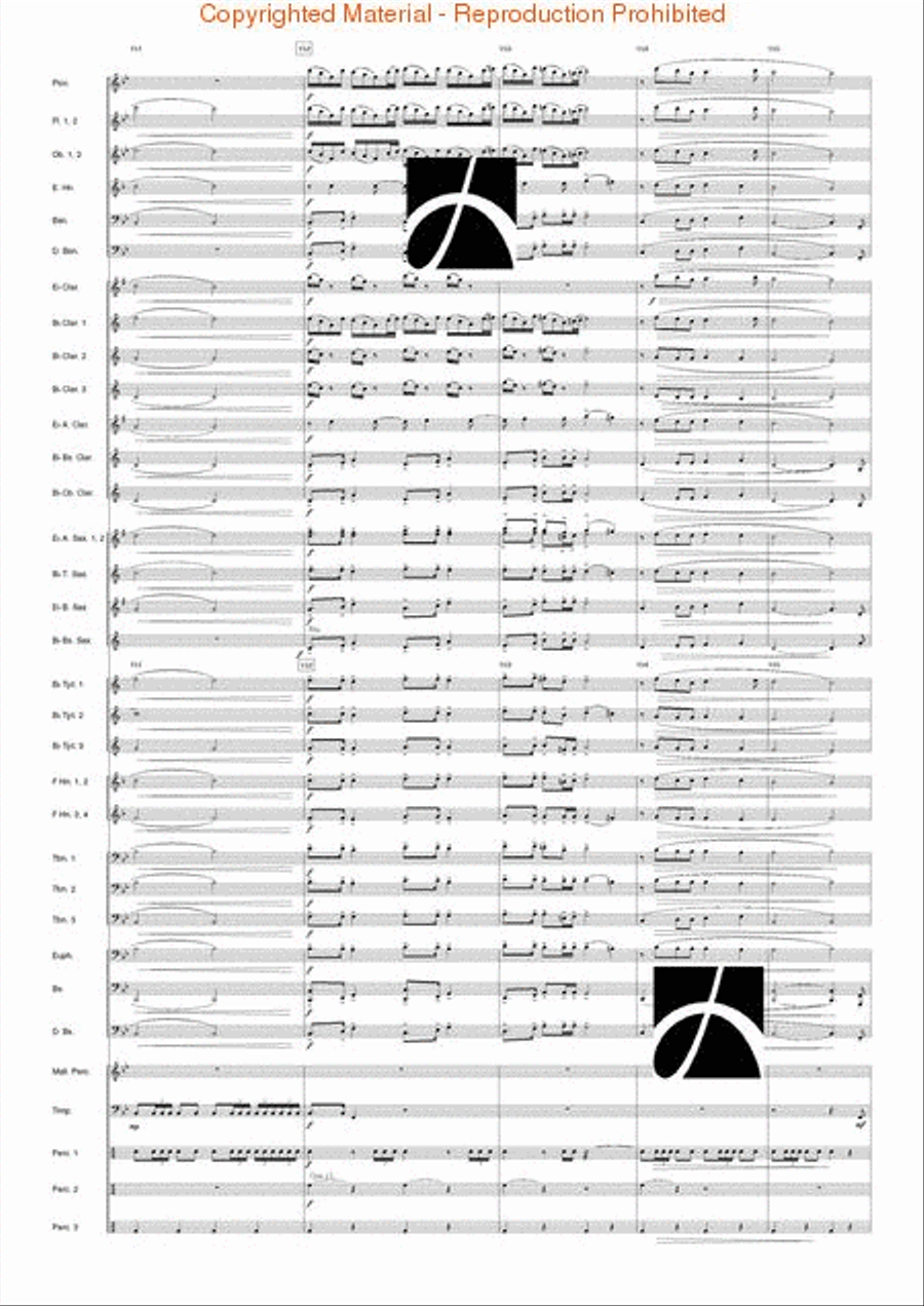 Kraftwerk Concert Band scores gallery preview page 32