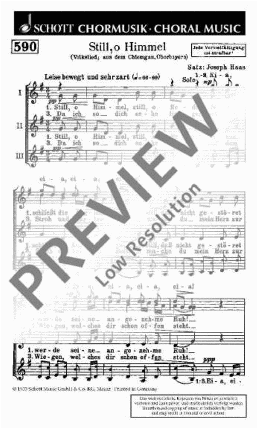 Still, o Himmel SSAA scores gallery preview page 2