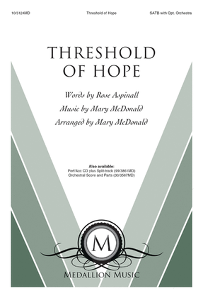 Book cover for Threshold of Hope
