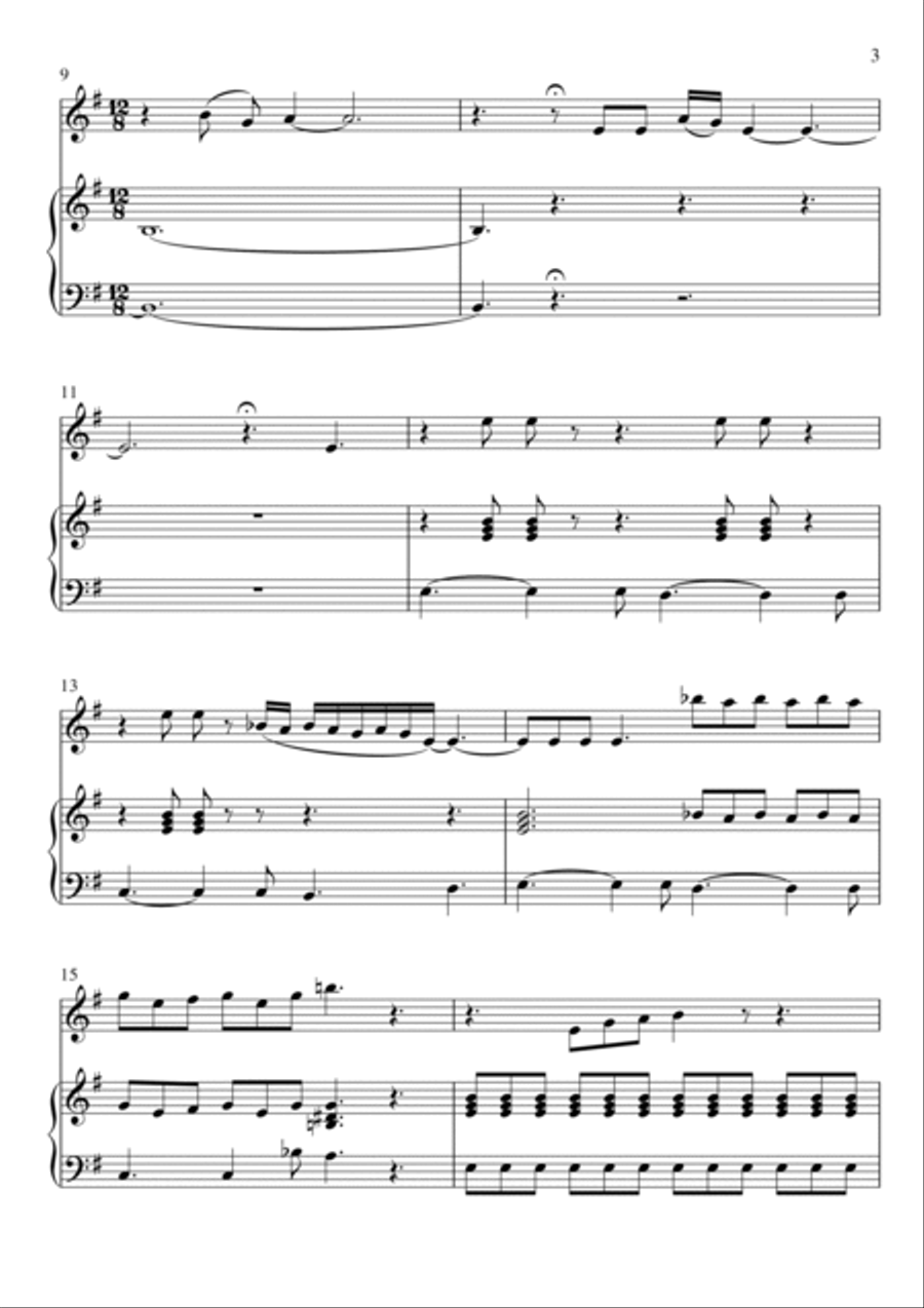 Feeling Good Small Ensemble scores gallery preview page 3