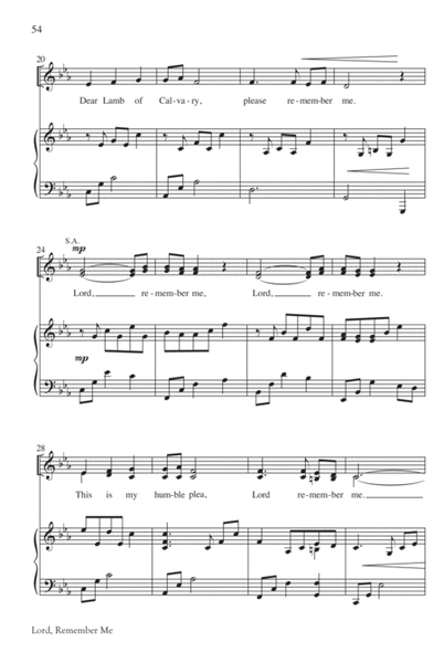 We Remember Calvary (SATB) image number null