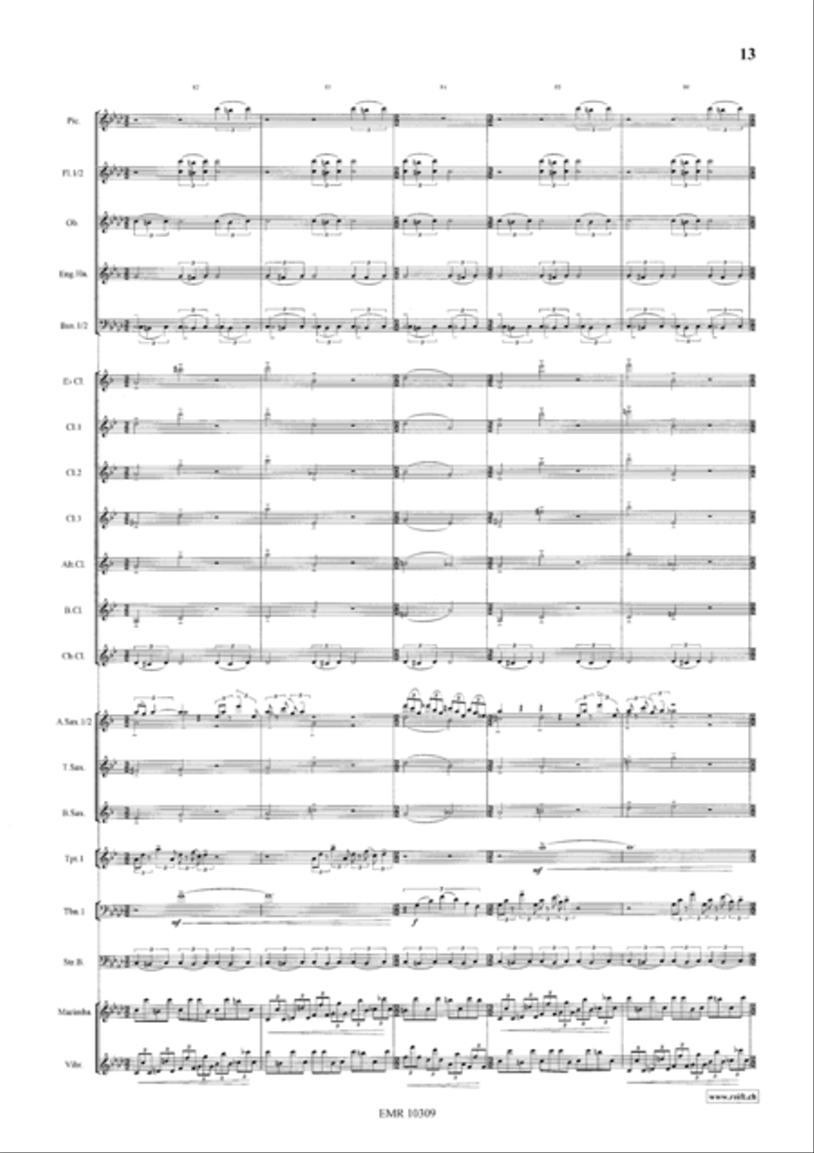 Ground Concert Band scores gallery preview page 15