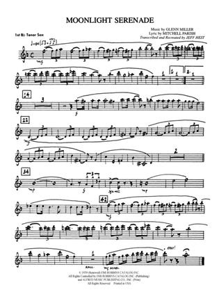 Moonlight Serenade: B-flat Tenor Saxophone