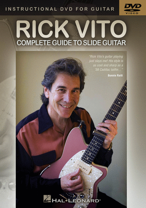 Book cover for Rick Vito – Complete Guide to Slide Guitar
