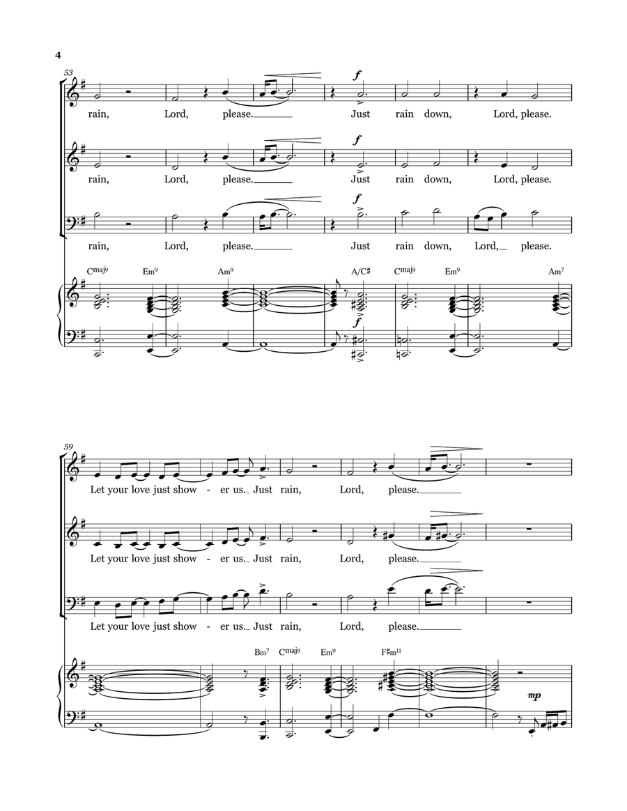 Rain 3-Part scores gallery preview page 6