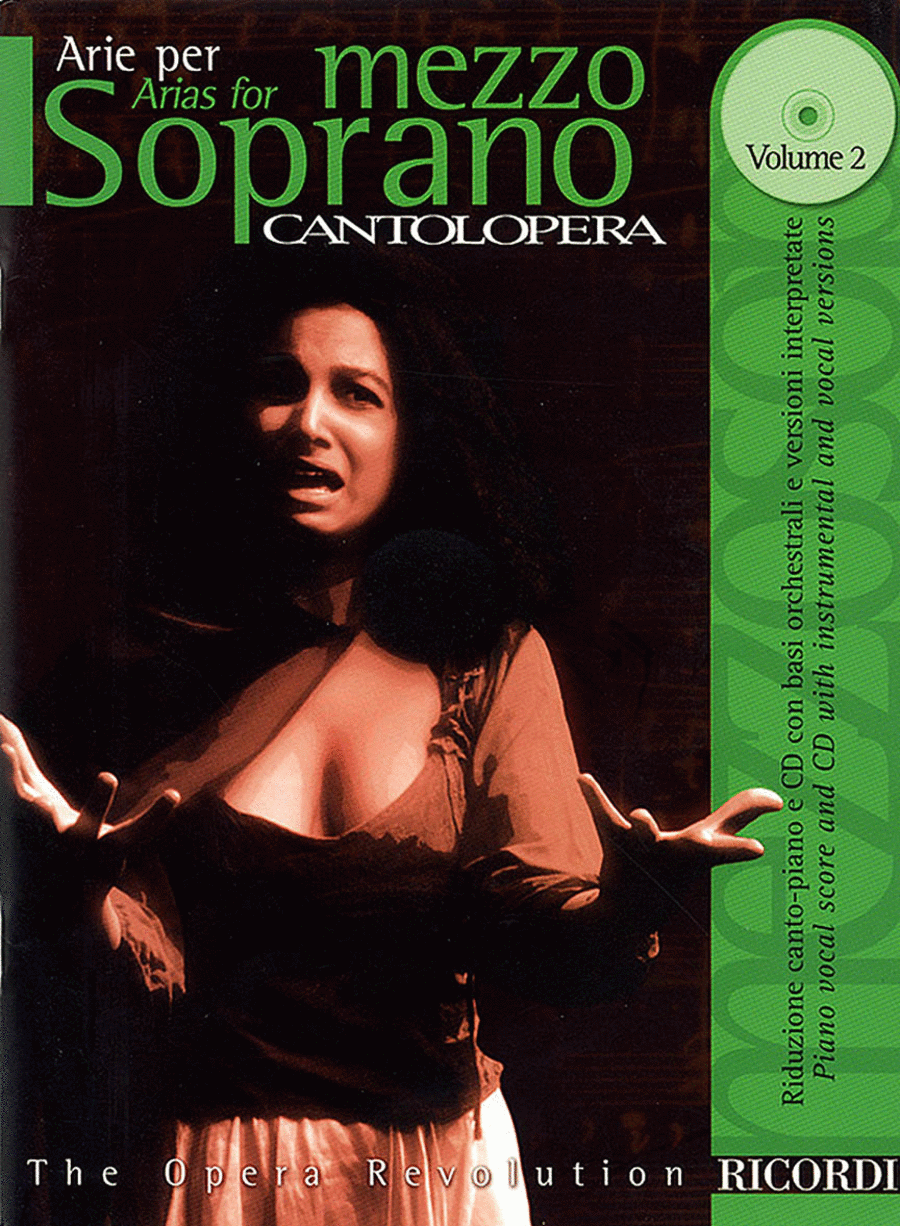 Cantolopera: Arias for Mezzo-Soprano - Volume 2 Mezzo-Soprano Voice scores gallery preview page 1