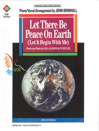 Book cover for Let There Be Peace on Earth (Let It Begin with Me)