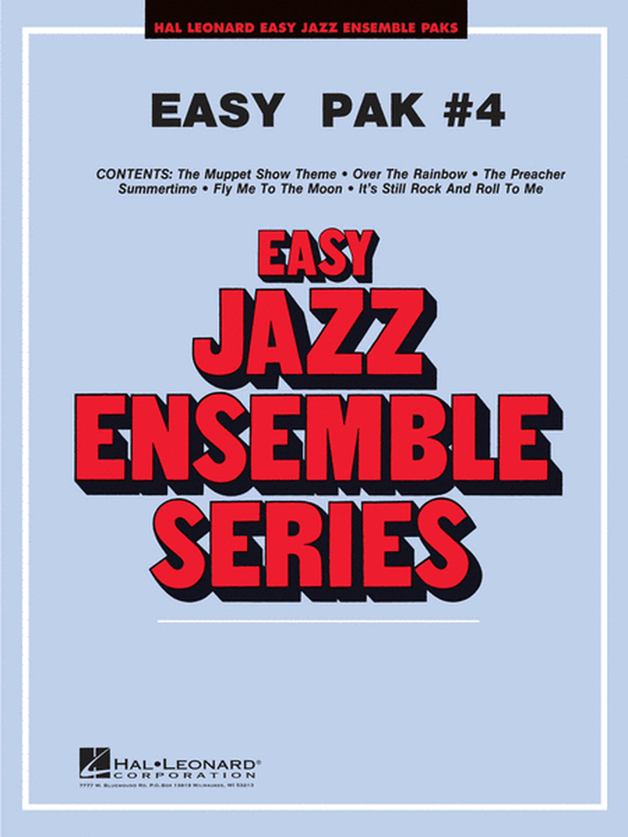 Easy Jazz Ensemble Pak #4 image number null