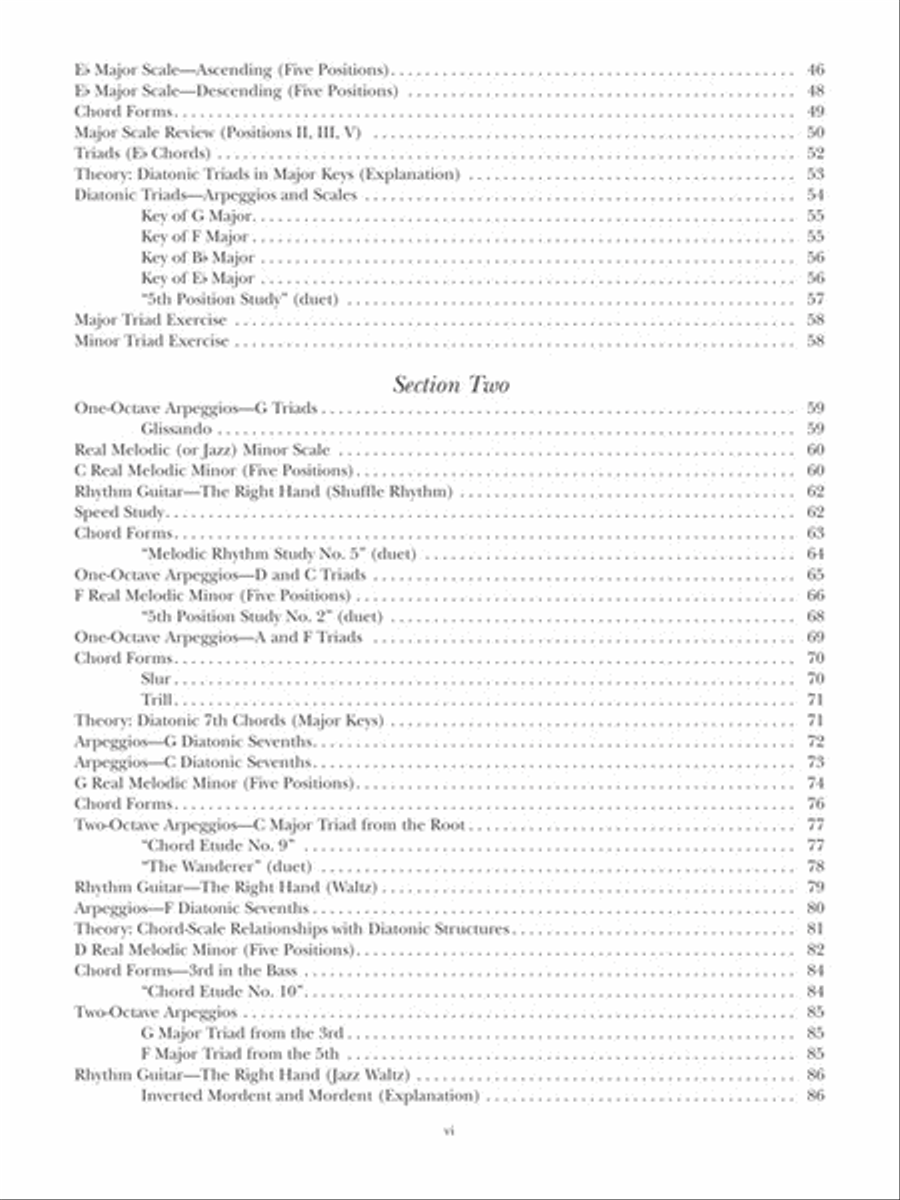 A Modern Method for Guitar – Volume 2 Guitar scores gallery preview page 4