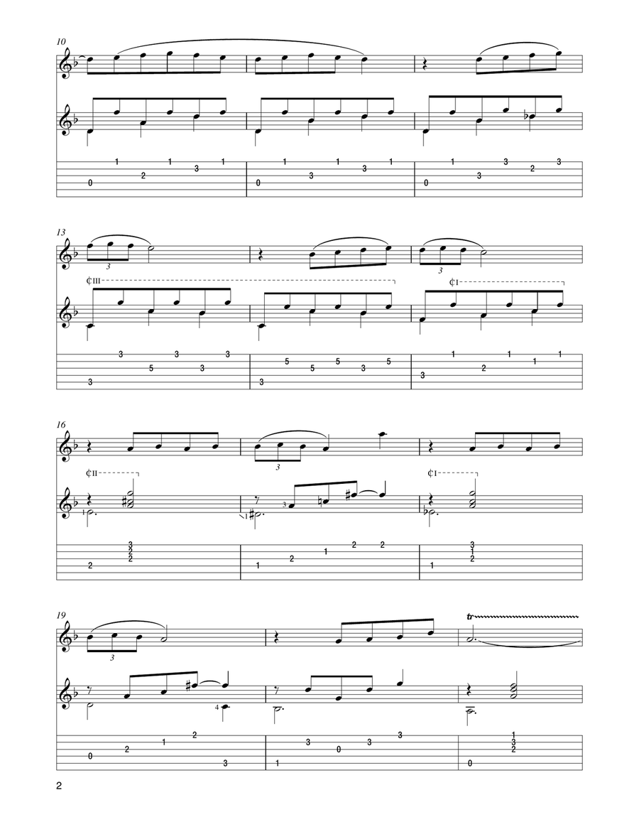 Serenata andaluza Serenata andaluza Flute scores gallery preview page 2