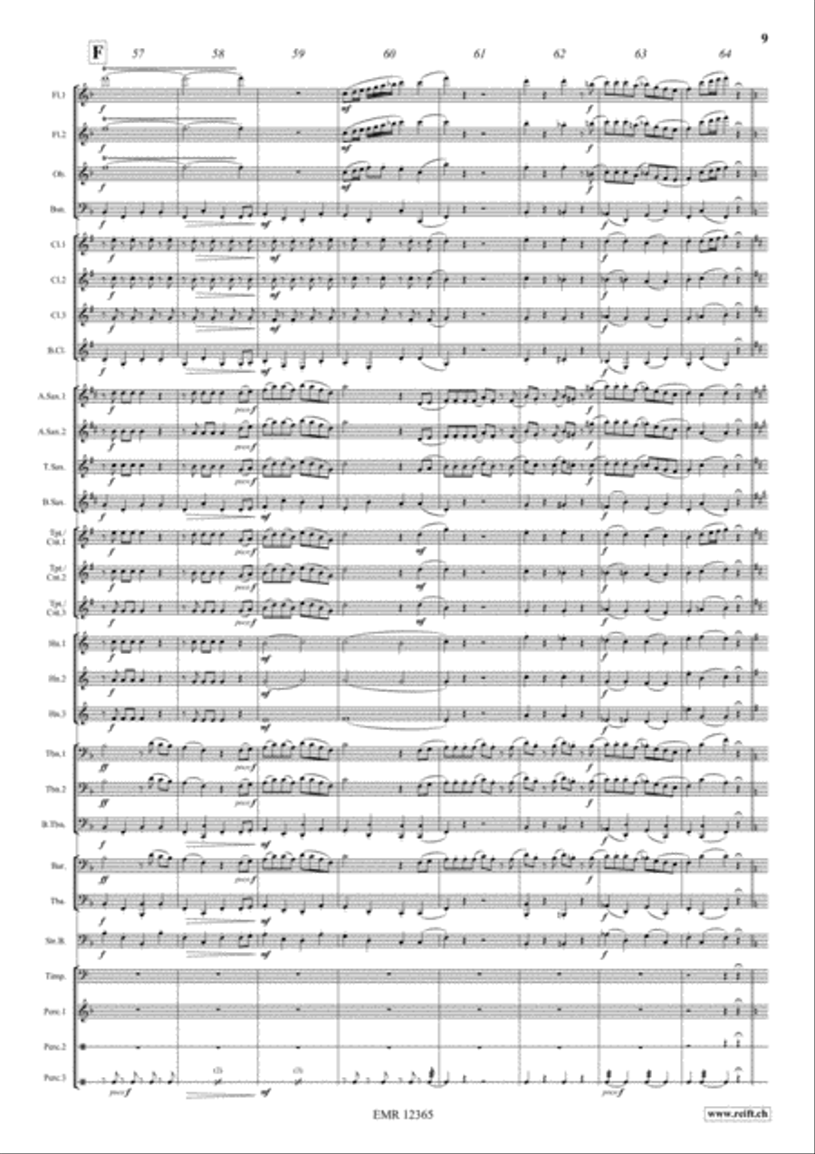 Tangled Concert Band scores gallery preview page 9