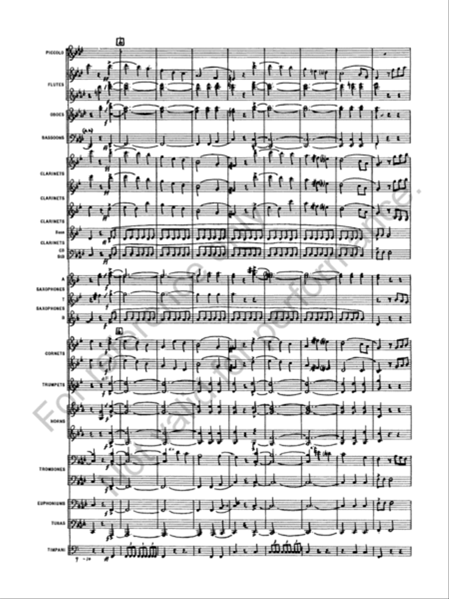 Egmont Egmont Concert Band scores gallery preview page 13