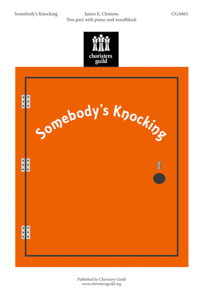 Book cover for Somebody's Knocking