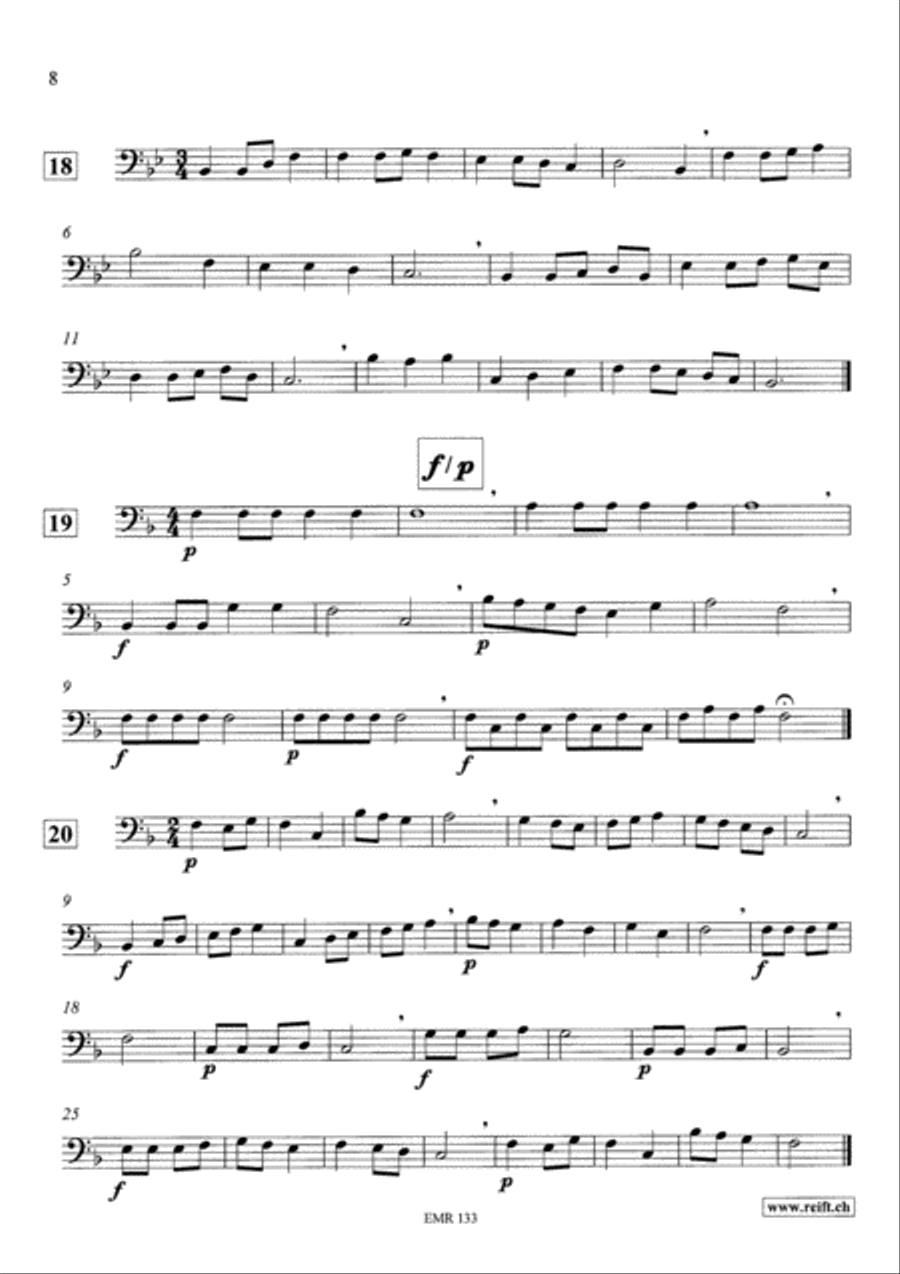 Technical & Melodic Studies Vol. 1 Trombone scores gallery preview page 8