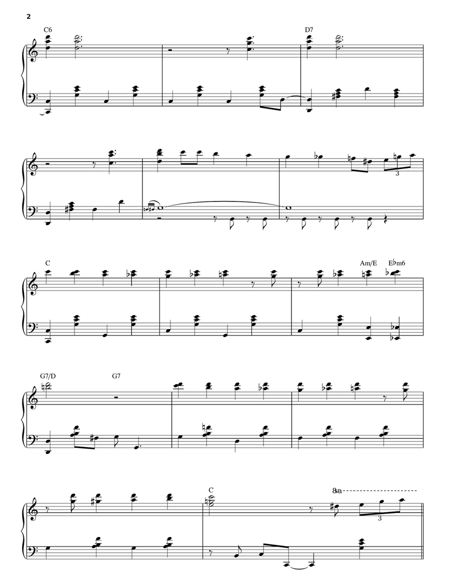 Alley Cat Piano scores gallery preview page 2