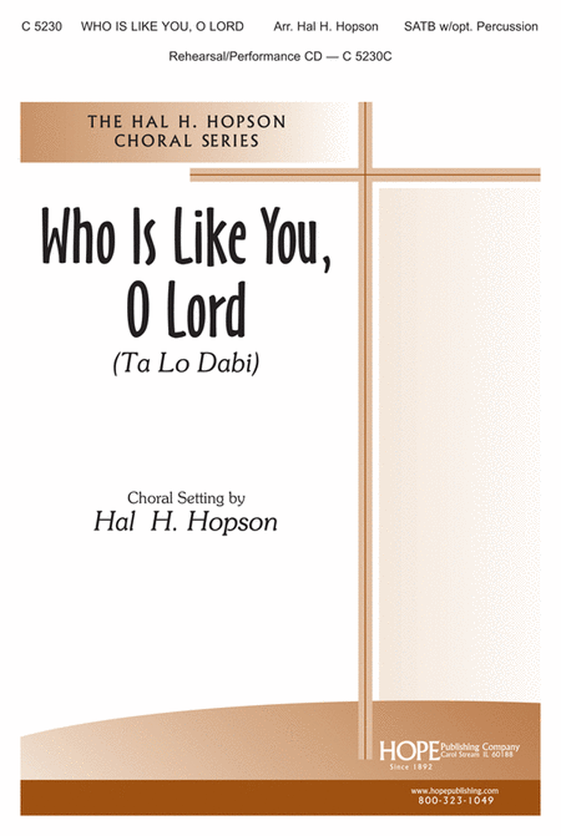 Who Is Like You, O Lord image number null