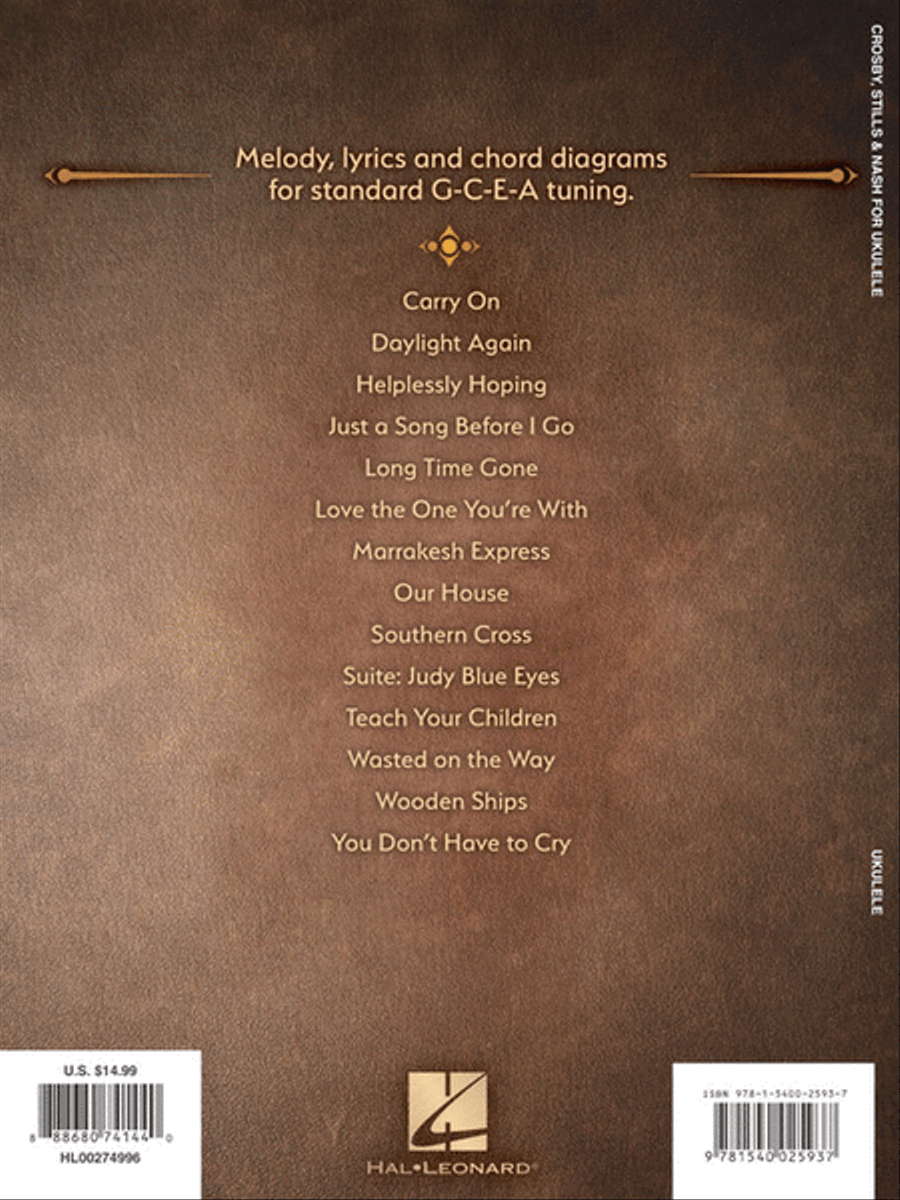 Crosby, Stills & Nash for Ukulele Ukulele scores gallery preview page 5