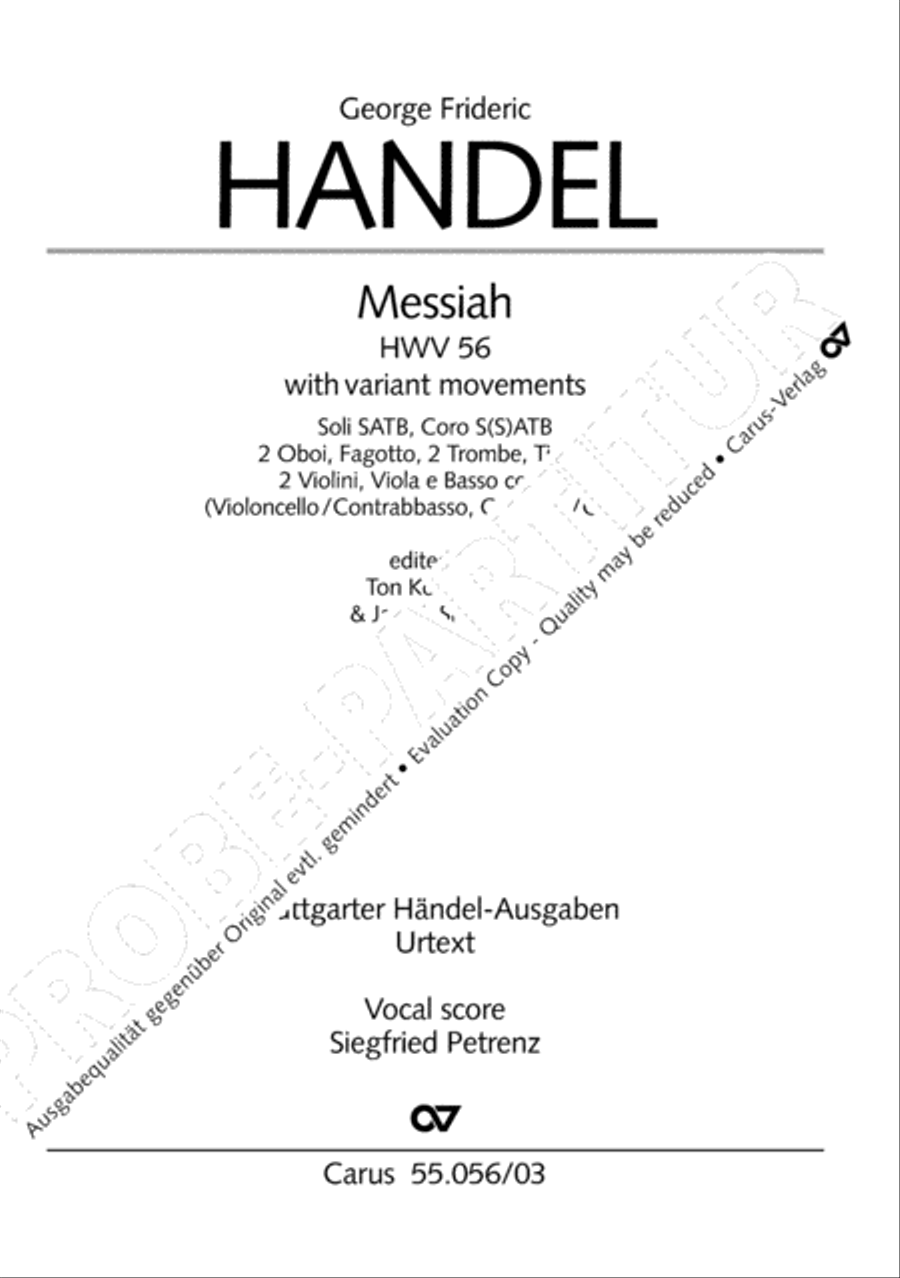 Messiah ATB scores gallery preview page 2