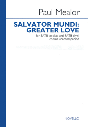 Book cover for Salvator Mundi: Greater Love