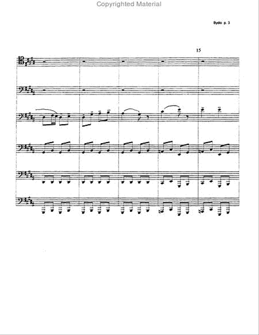 Bydlo Large Ensemble scores gallery preview page 4