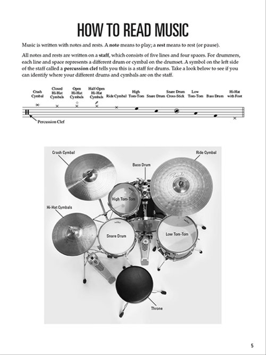 Hal Leonard Drums for Kids Drums scores gallery preview page 3