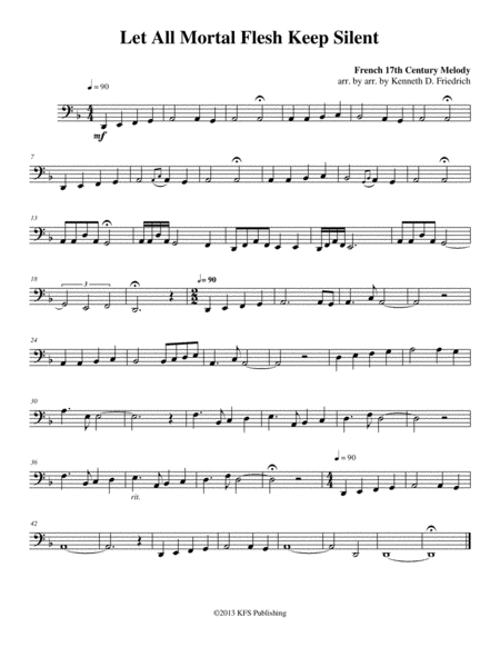 52 Selected Hymns for the Solo Performer - tuba