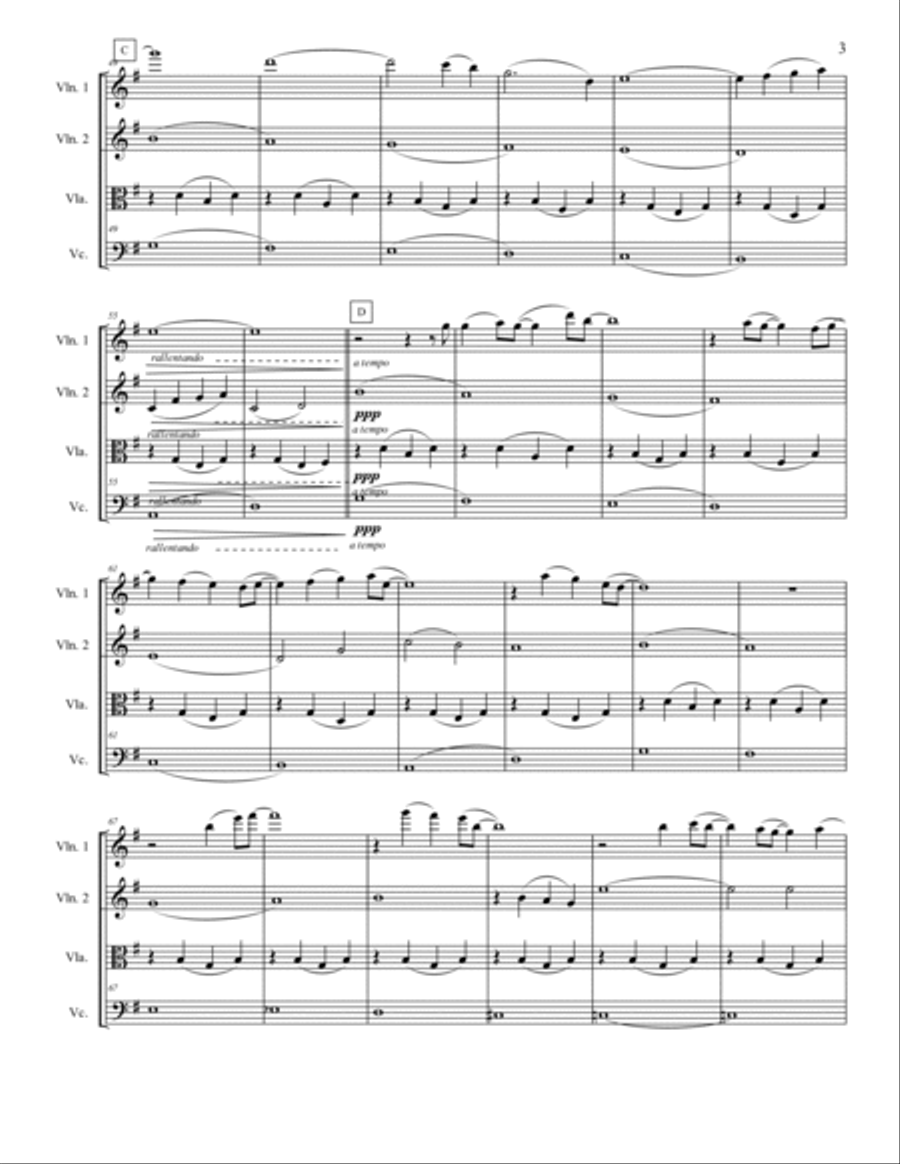 Aubrey String Quartet scores gallery preview page 3