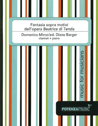 Book cover for Fantasia sopra motivi dell'opera Beatrice di Tenda