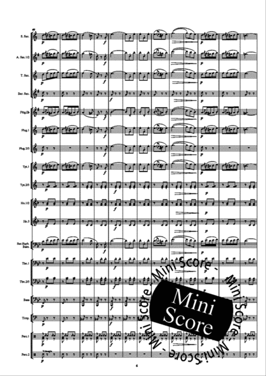 Traviata Per Banda Fanfare Band scores gallery preview page 10
