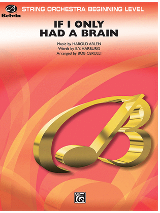 Book cover for If I Only Had a Brain (from The Wizard of Oz)