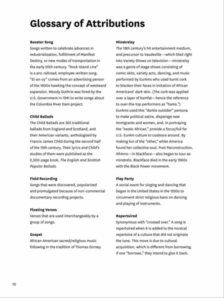 Old Town School of Folk Music Songbook – 2nd Edition Collection / Songbook scores gallery preview page 10